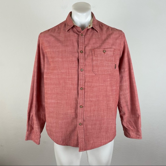 Burton Brick-Red Shirt - Picture 1 of 9
